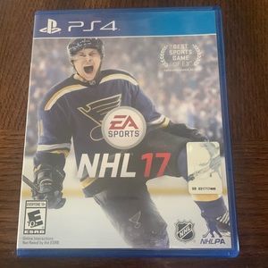 PS4 NHL 17 game
